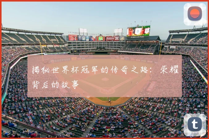 揭秘世界杯冠军的传奇之路：荣耀背后的故事