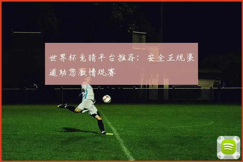 世界杯竞猜平台推荐：安全正规渠道助您激情观赛